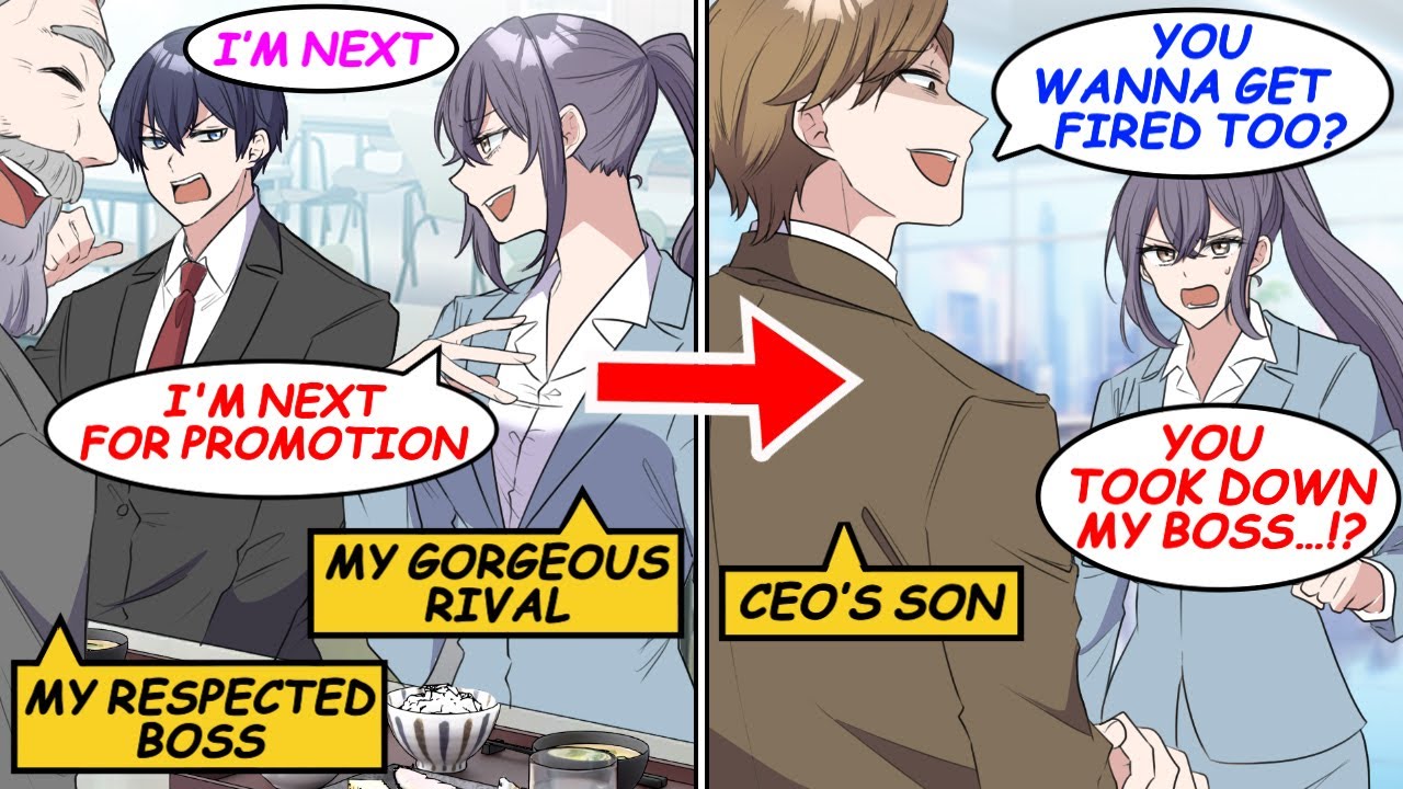 My gorgeous rival and I clashed… until we teamed up after the CEO’s son took down our boss!? [Manga]