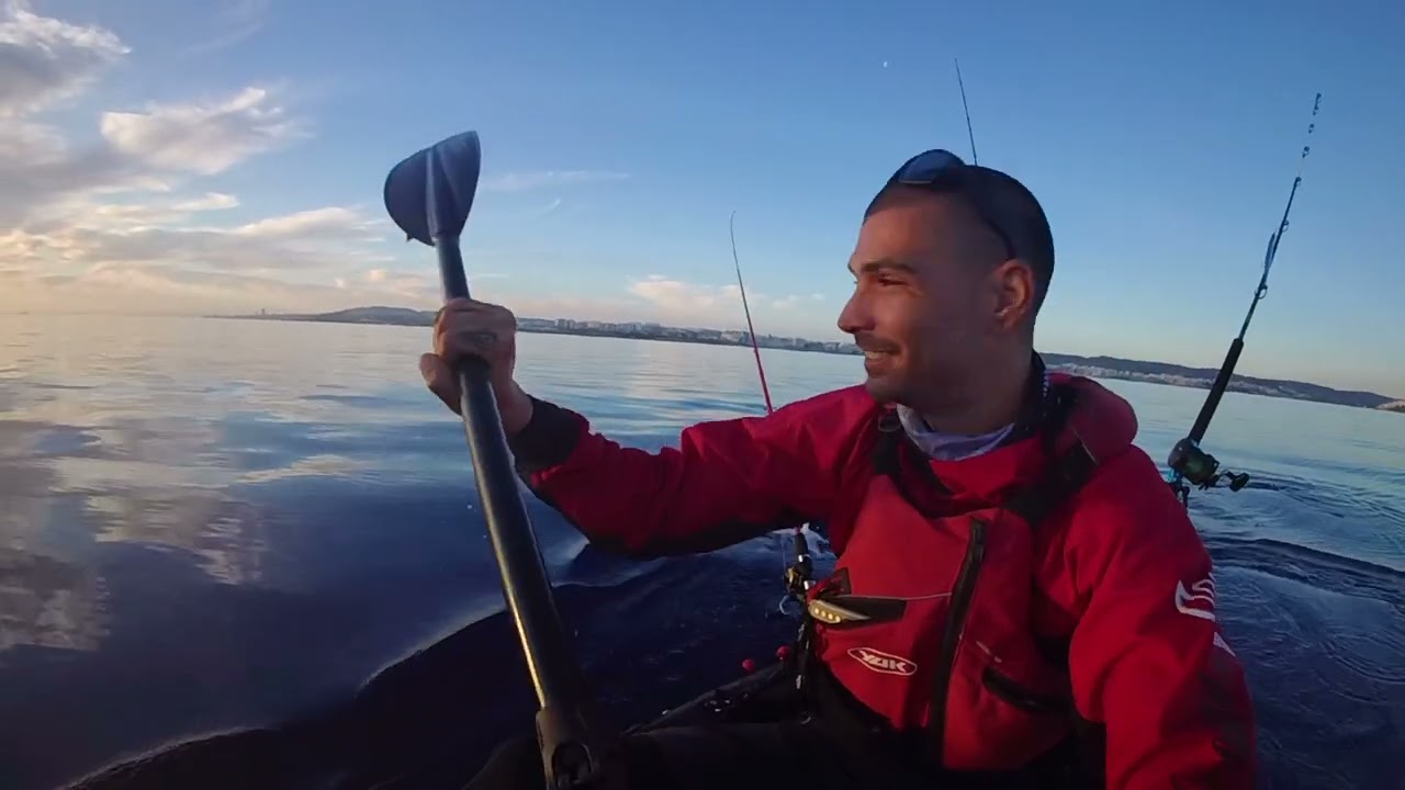 Offshore paddle to the tuna farms