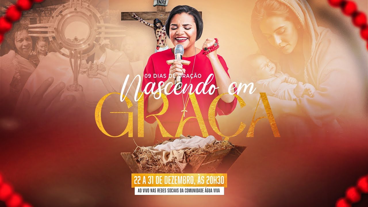 TER&Ccedil;O DO SANGUE DE JESUS | Nascendo em Gra&ccedil;a | 26/12/2025, &agrave;s 20h30