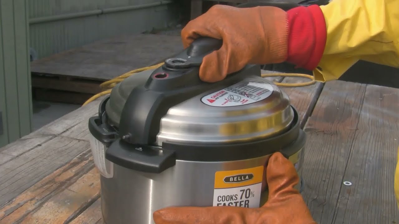 Bella Pressure Cooker Explosion Test Video - Burned by a Bella Pressure Cooker?