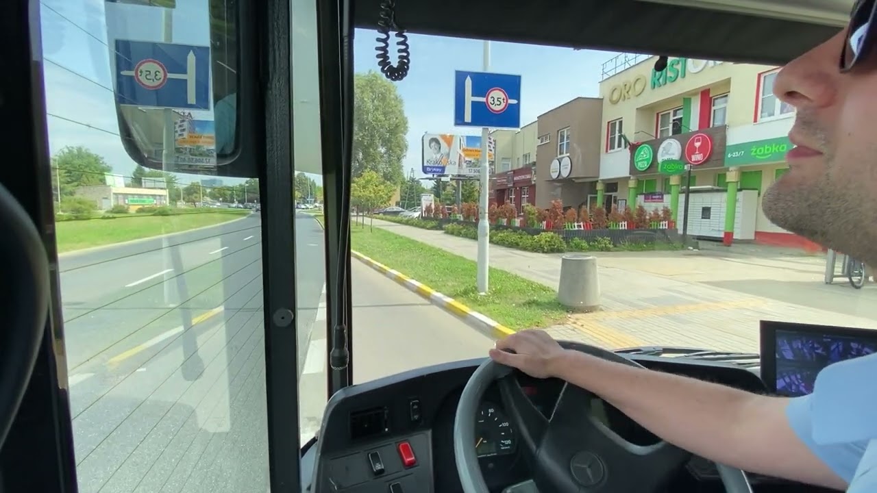 🚍MPK Rzeszów🚍 Linia 1. Krakowska Granica ➡️ Ciepłownicza przez Spichlerzową (MB Citaro ON #809)