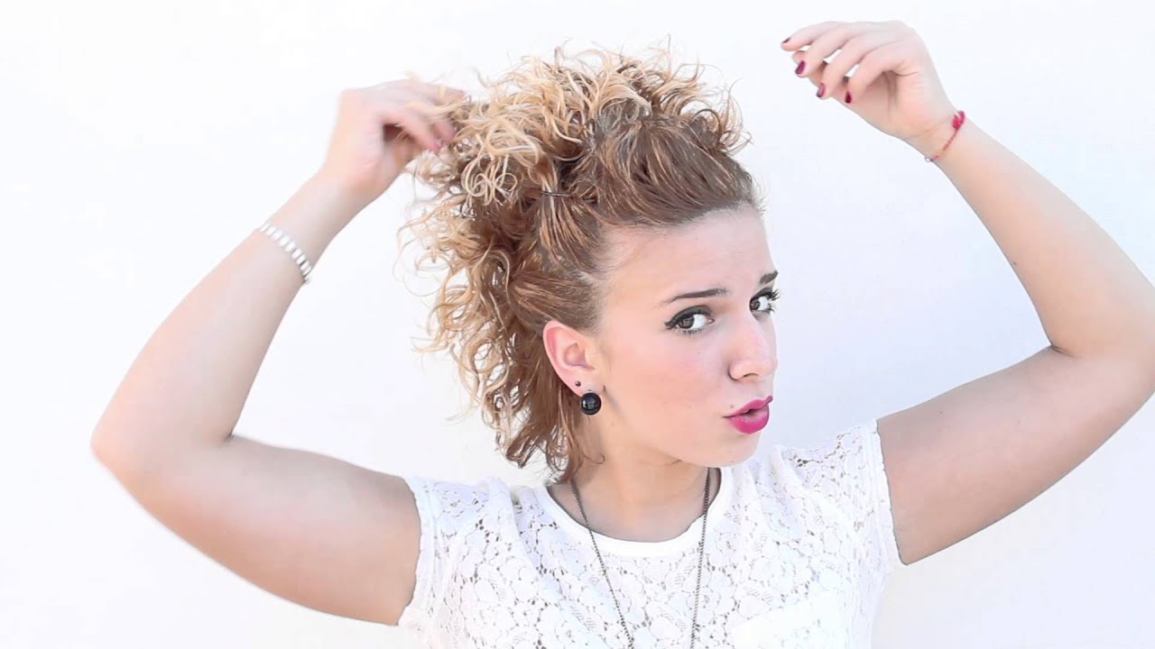 Acconciatura per capelli Corti ricci | Beautydea