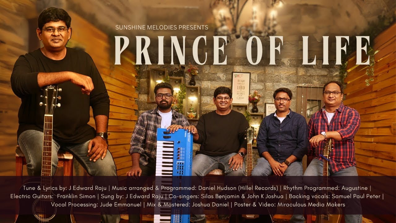 Prince of Life | A Refreshing New Tamil Christian Song by Sunshine Melodies