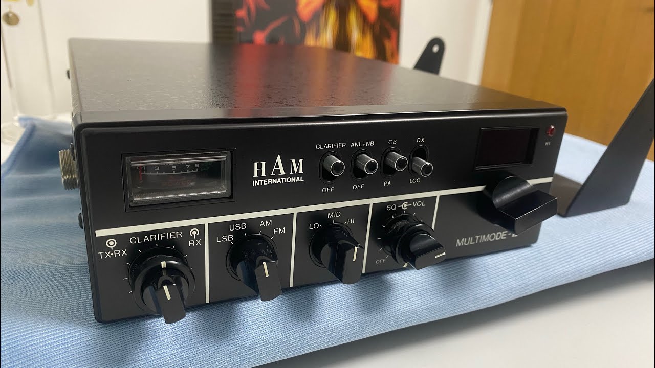 Ham International Multimode 2 CB Radio SSB FM AM Cybernet immaculate Classic example