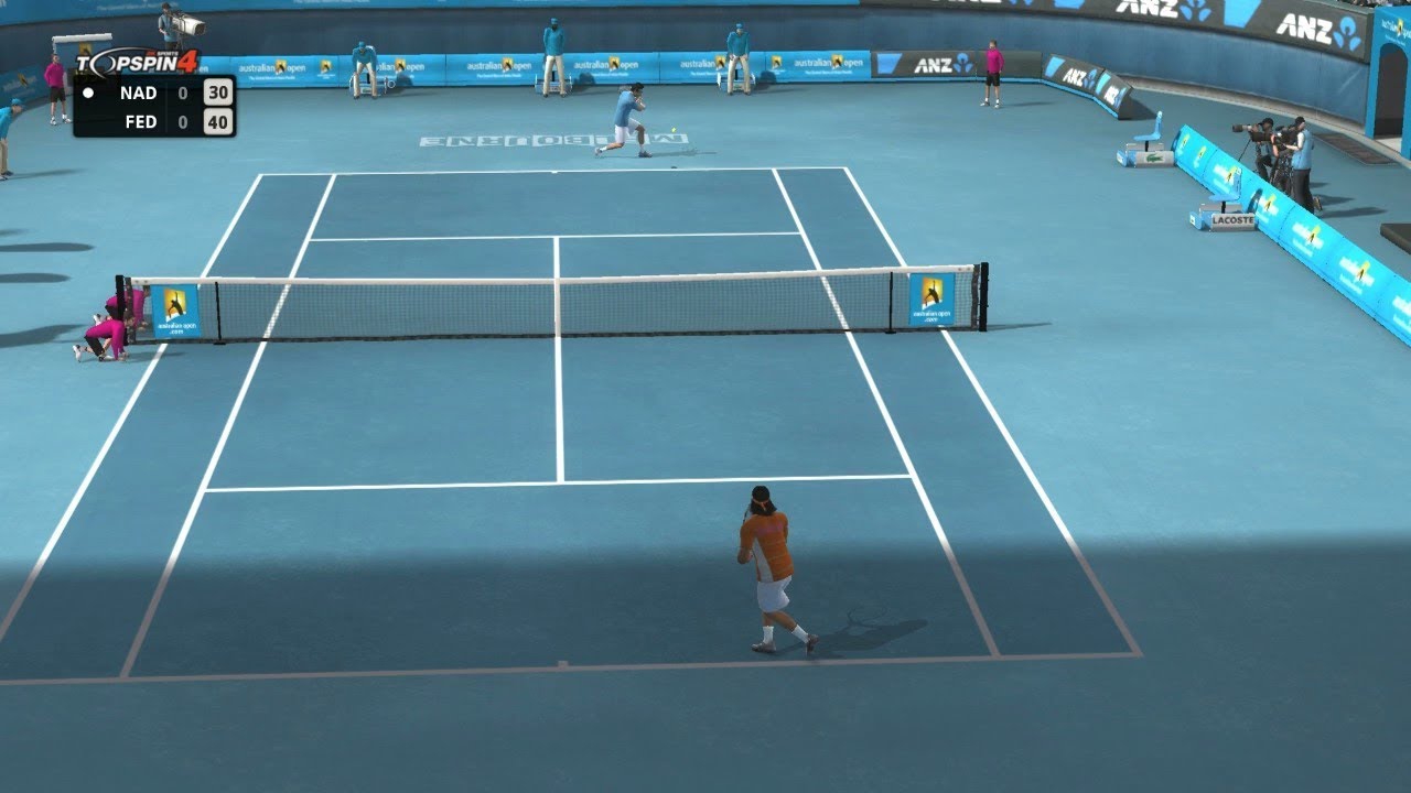 Top Spin 4 - Roger Federer vs Rafael Nadal - PS3 Gameplay