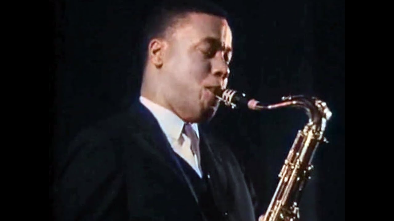 Art Blakey & the Jazz Messengers, Th&eacute;&acirc;tre des Champs-&Eacute;lys&eacute;es, Paris november 15th, 1959 (colorized)