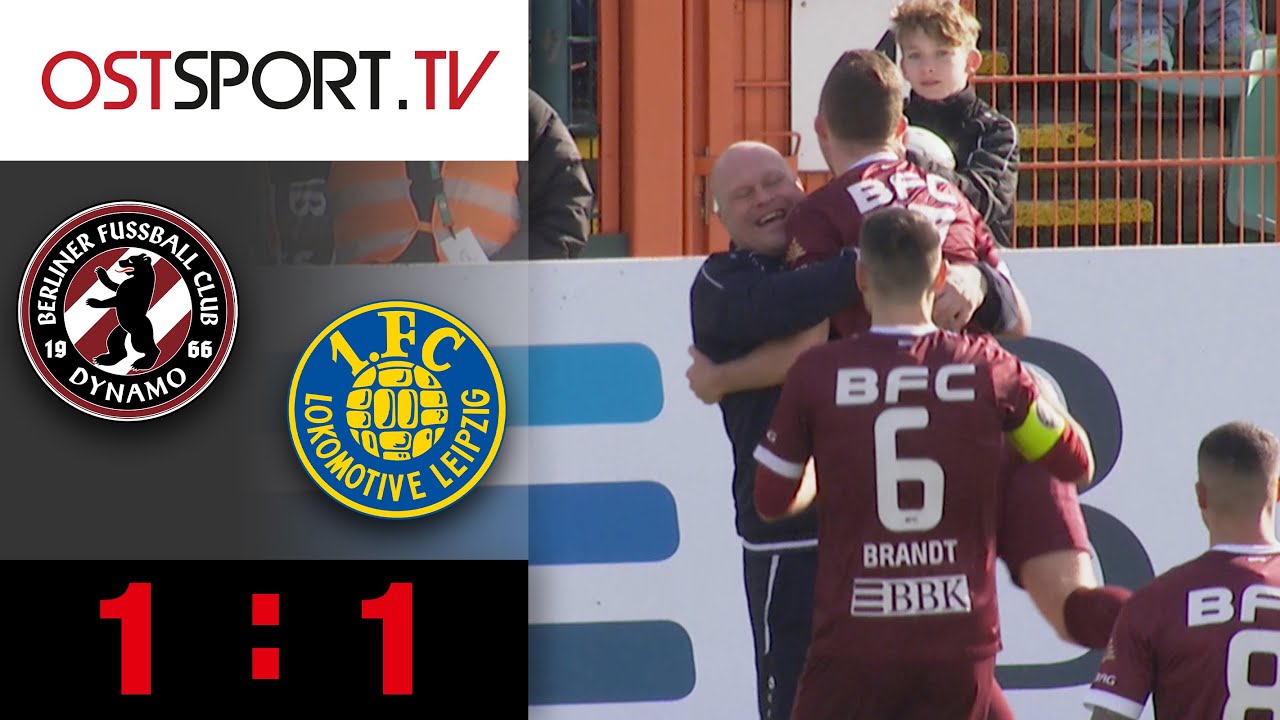 Später Ausgleich! BFC verspielt Sieg: BFC Dynamo - Lok Leipzig 1:1 | Regionalliga Nordost