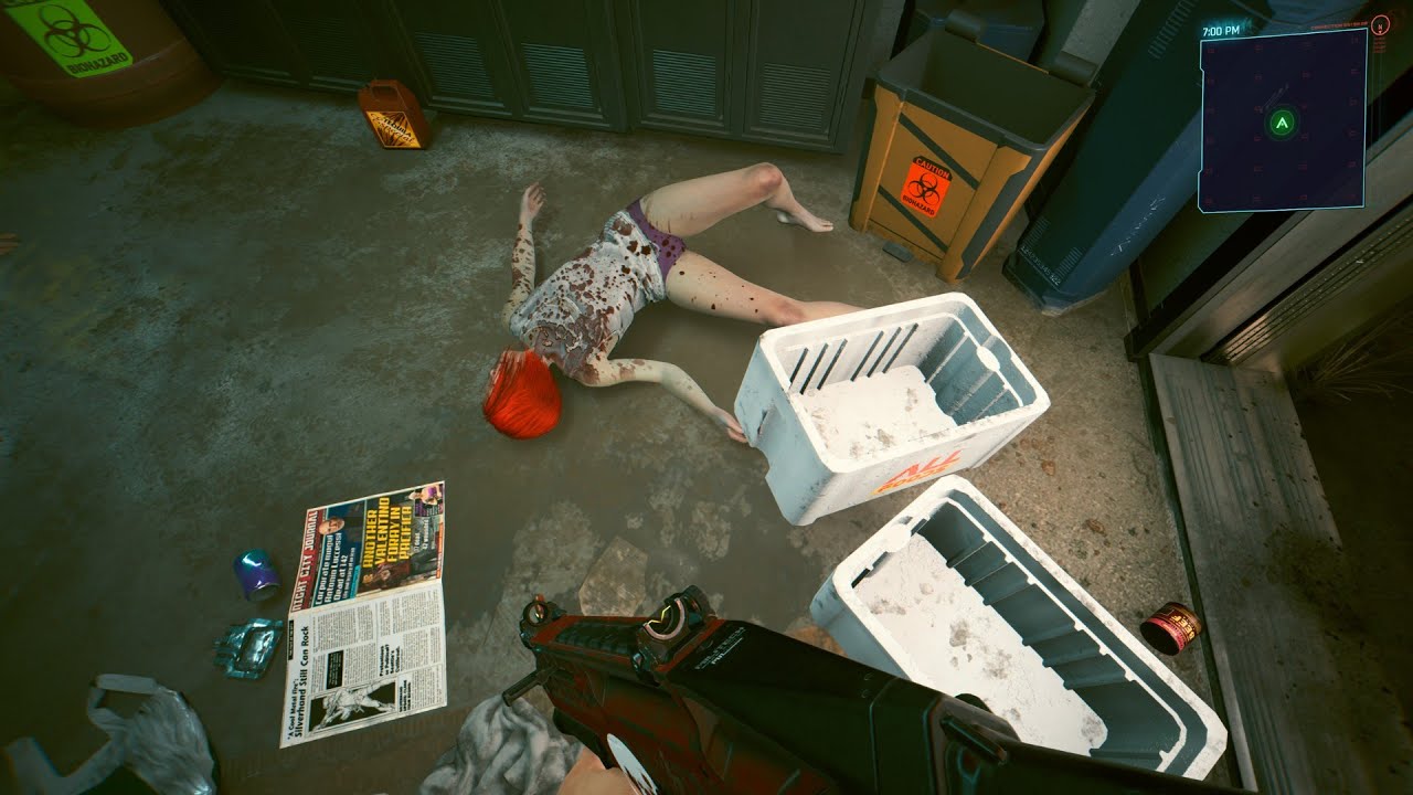 It took me 4 years to discover this secret hideout with loot - Cyberpunk 2077