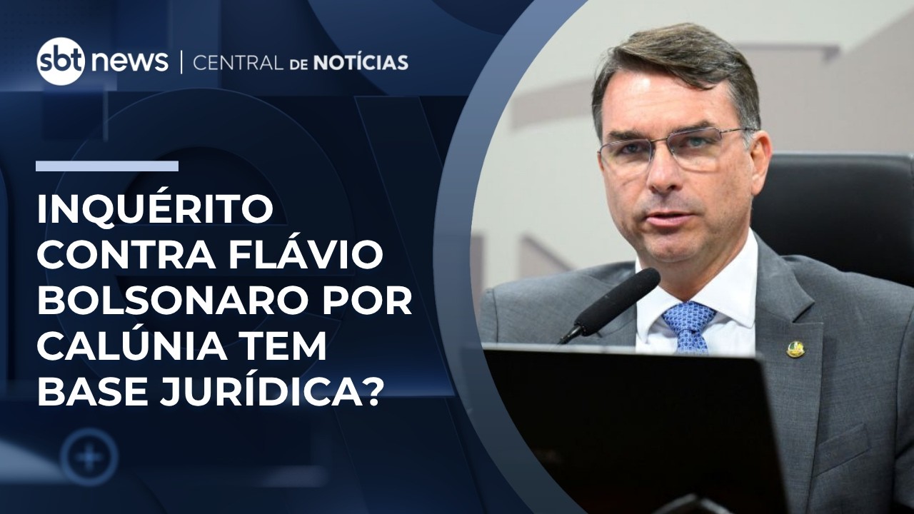 Advogado analisa abertura de inqu&eacute;rito contra Fl&aacute;vio Bolsonaro por cal&uacute;nia | #CentraldeNot&iacute;cias