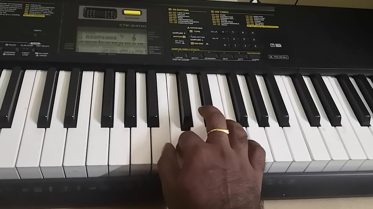 మాటేరాని చిన్నదాని - Mate rani chinnadani - on keyboard