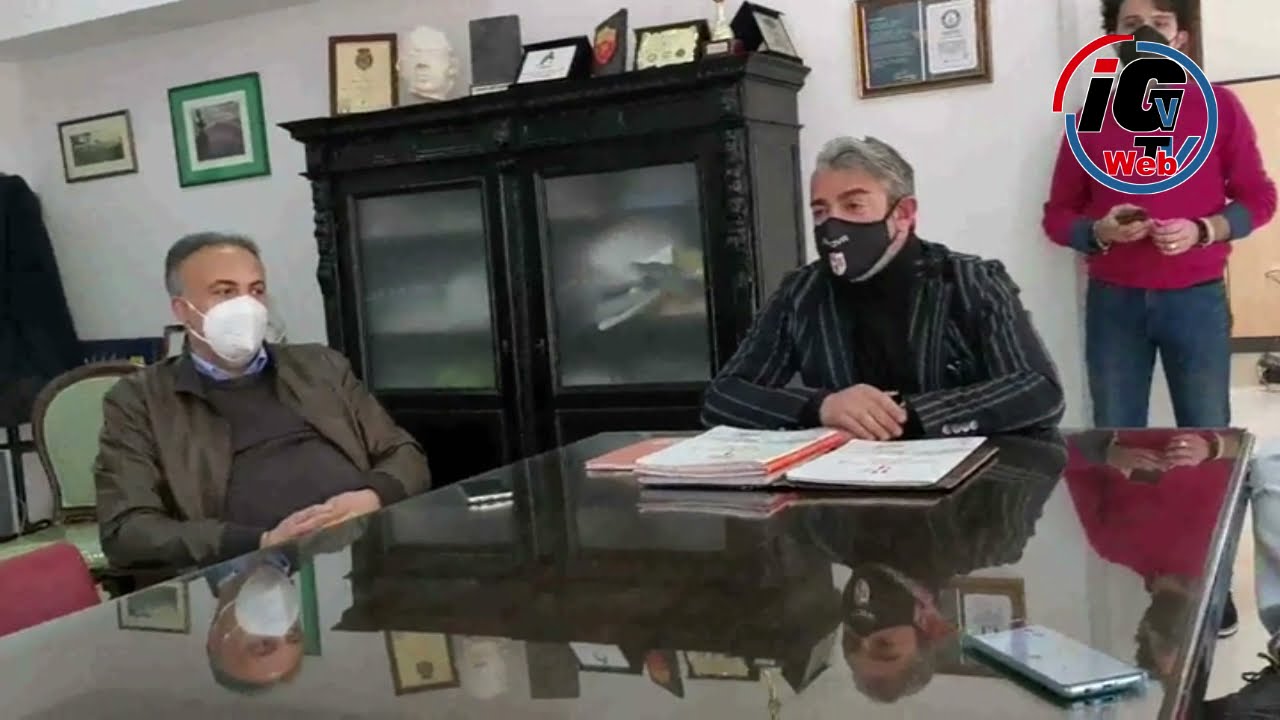 Riunione di martedi 15 aprile tra il sindaco Ascione e rappresentanti del Savoia 1908