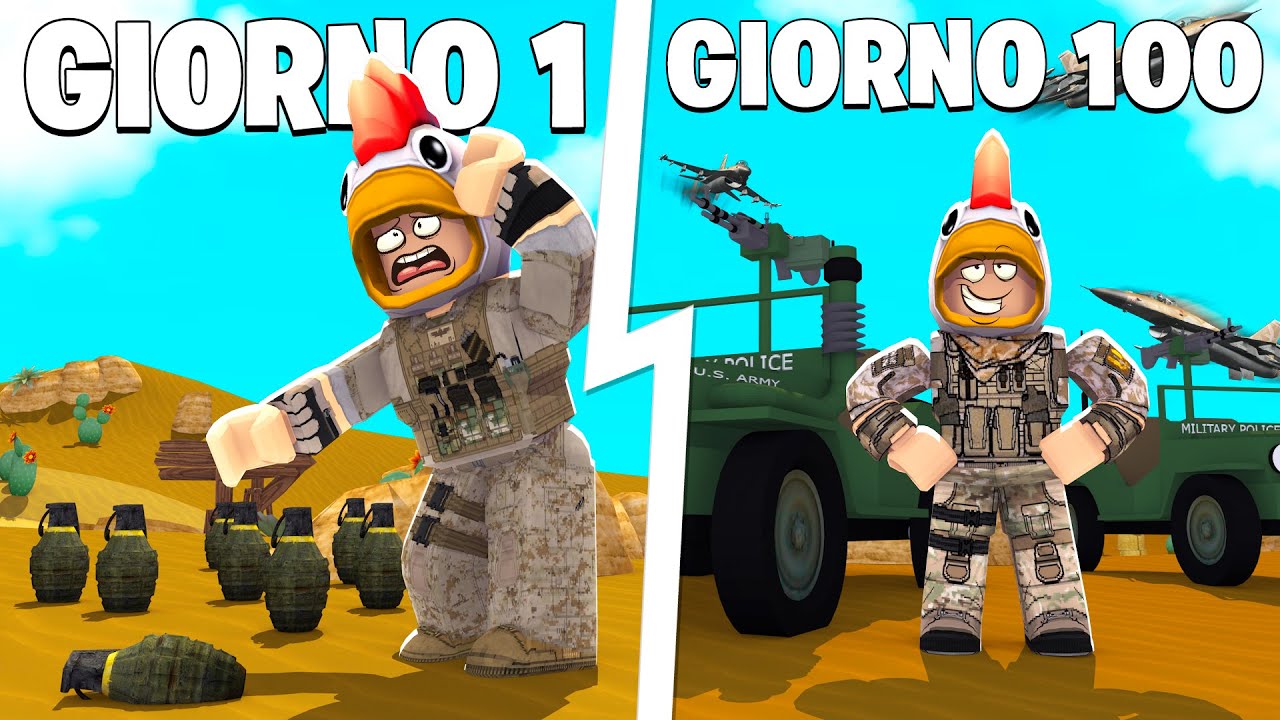 COSTRUISCO LA BASE MILITARE DA 1.000.000€ SU ROBLOX!!