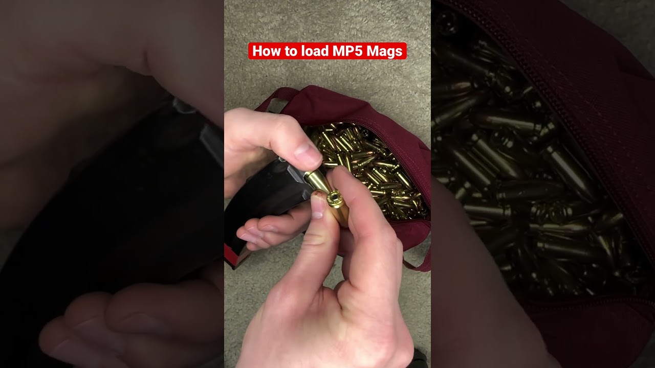Как заряжать магазины MP5 #шорты