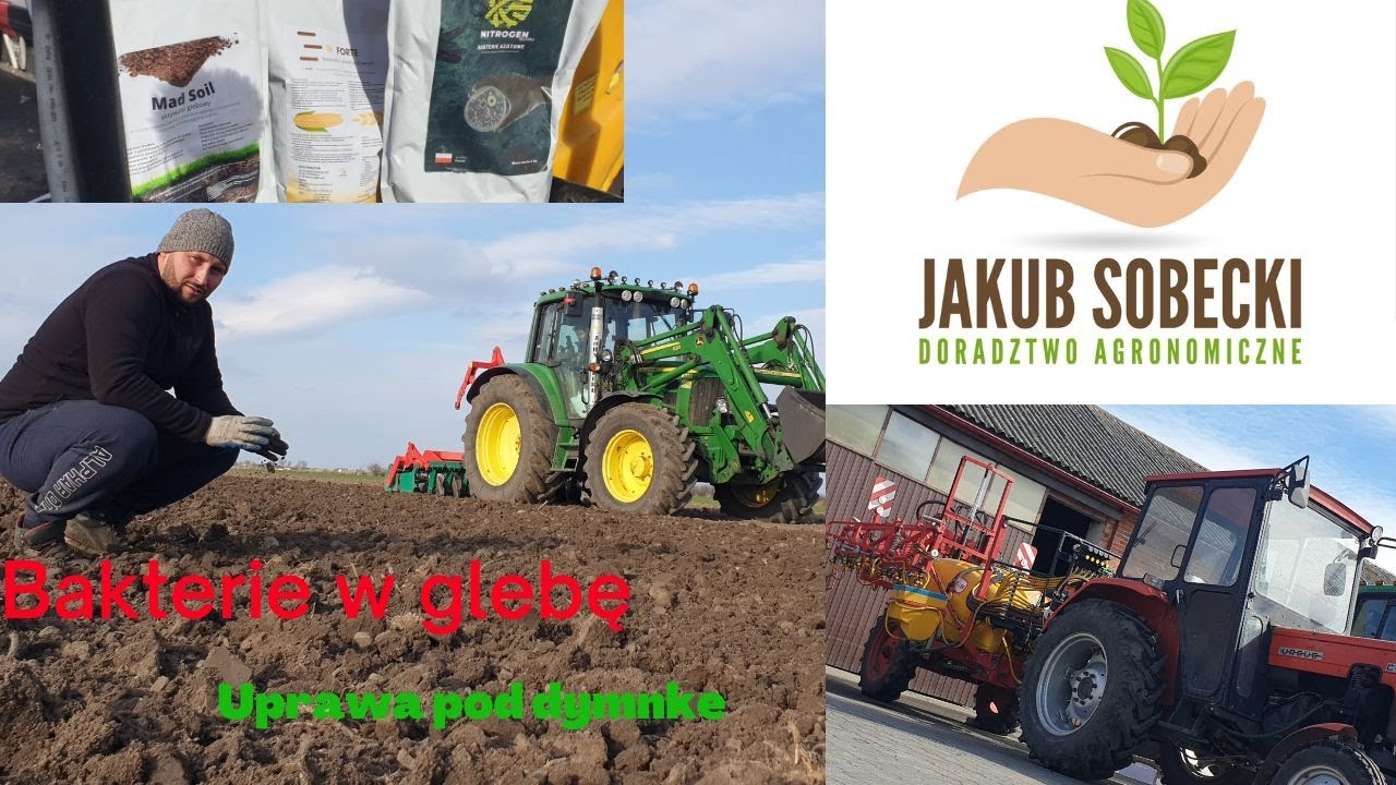 Dymka 2023. Dźwięk c-360 3p & John Deere 6330. Przygotowanie pola. Wskazówki Jakuba Sobeckiego.