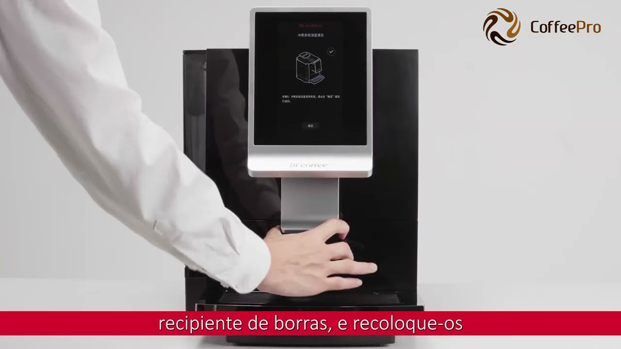 Como resolver quando a máquina Dr. Coffee H08 não produz café
