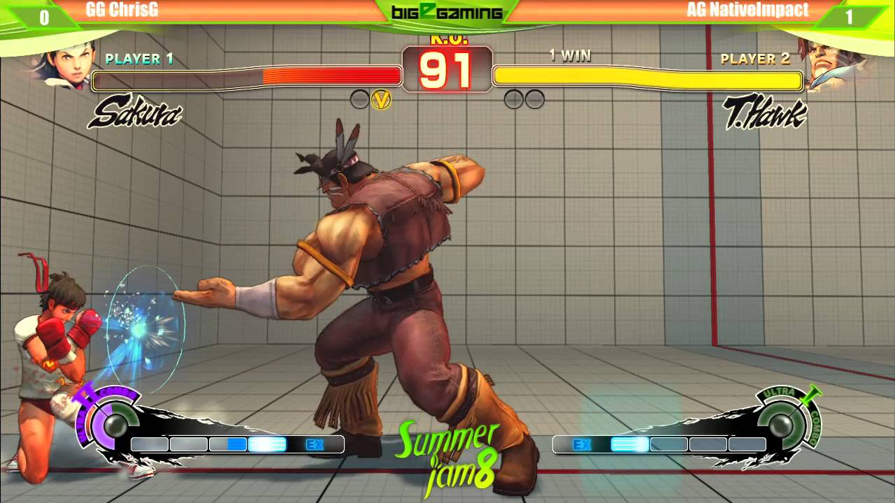 Summer Jam 8 — Ultra Street Fighter 4 Top 8 — GG Chris G против AG Native Impact
