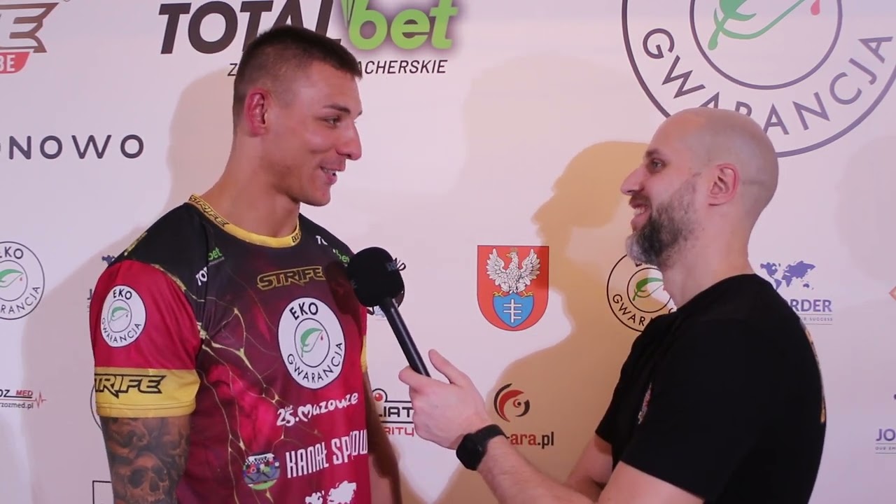 Patryk Grabowski o treningach w Kill Cliff na Florydzie i walce z Ledą na Strife Tube 4