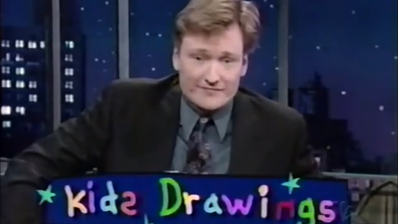 Kids Drawings (10/14/99) Late Night with Conan O’Brien