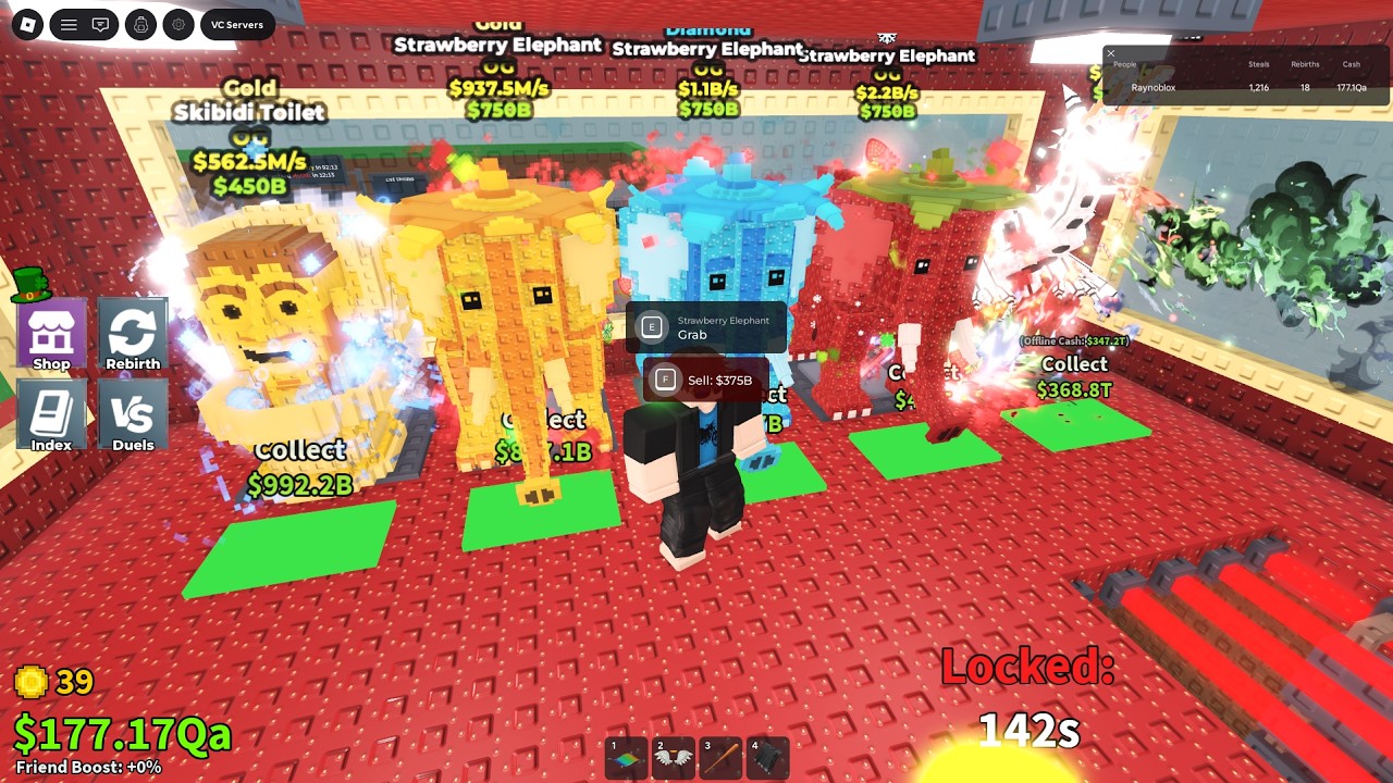 LIVE SAB TRADING AND PVP! #roblox #stealabrainrot