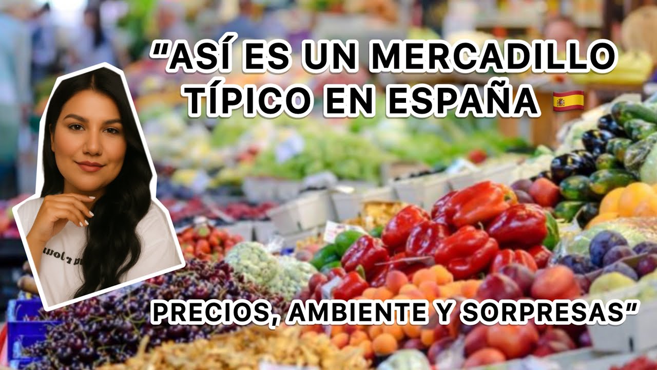 “Así es un mercadillo típico en España 🇪🇸