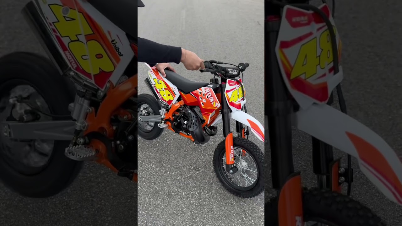 😱PITBIKE 50cc R50M , minimoto para ni&ntilde;os. Cons&iacute;guela ahora en motosapollo.com #motosapollo #ktm