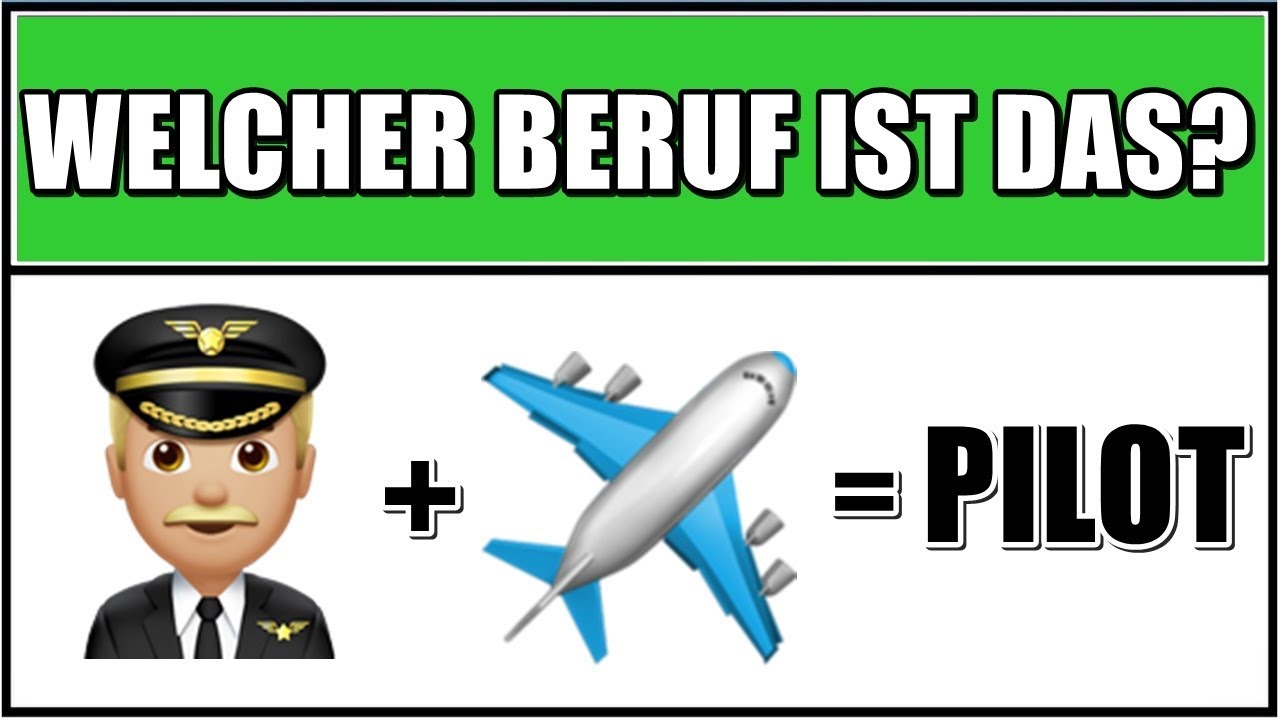 Schaffst du es diese Berufe zu erraten?