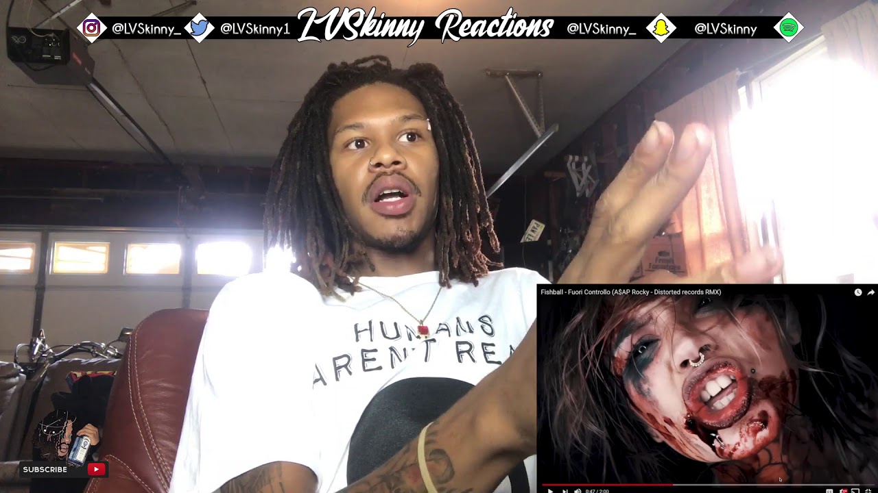 (Italian Rap) Fishball - Fuori Controllo (Reaction Video)
