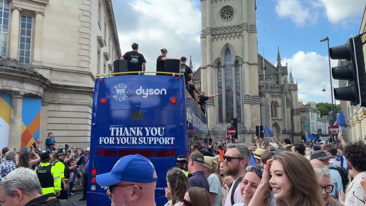 Bath Rugby - Champions Victory Parade - 15th June 2025