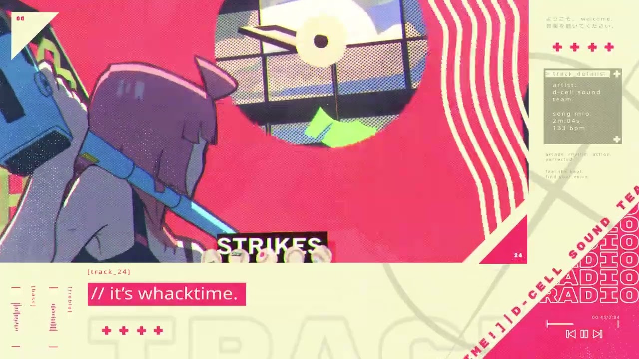 UNBEATABLE DEMO SOUNDTRACK - track 24: It's Whacktime!