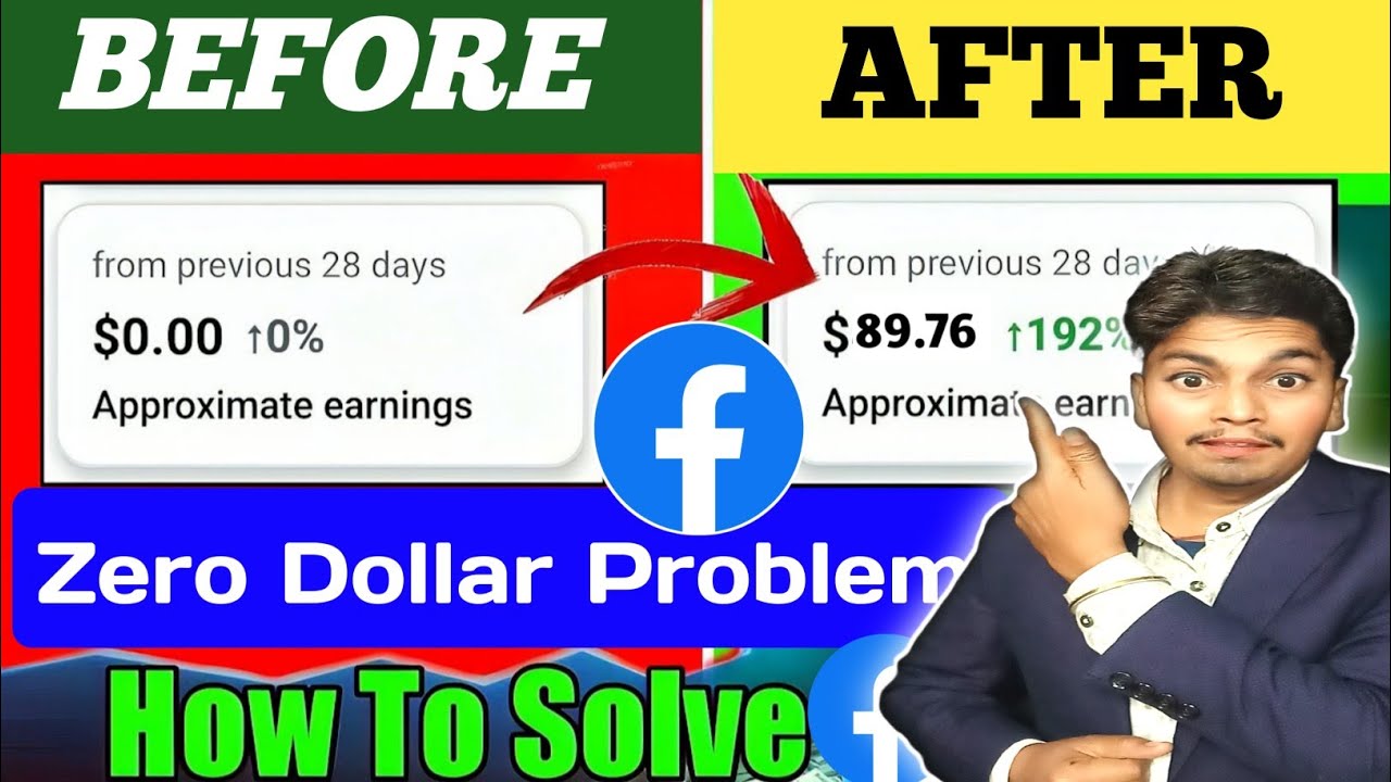 जो गलती कर रहे हो उसी के कारण 💥 Facebook Approximate Earning Zero ? दिखा रहा हैं Solution समझों🙏