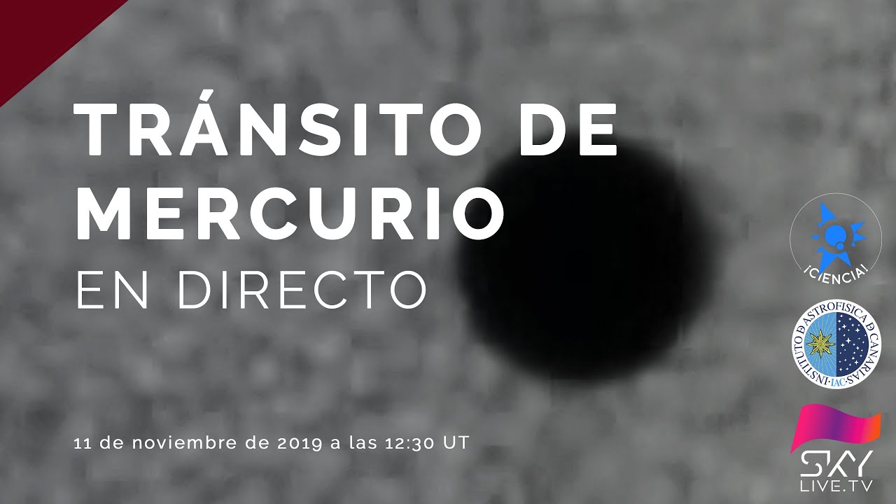 Tránsito de Mercurio - En directo