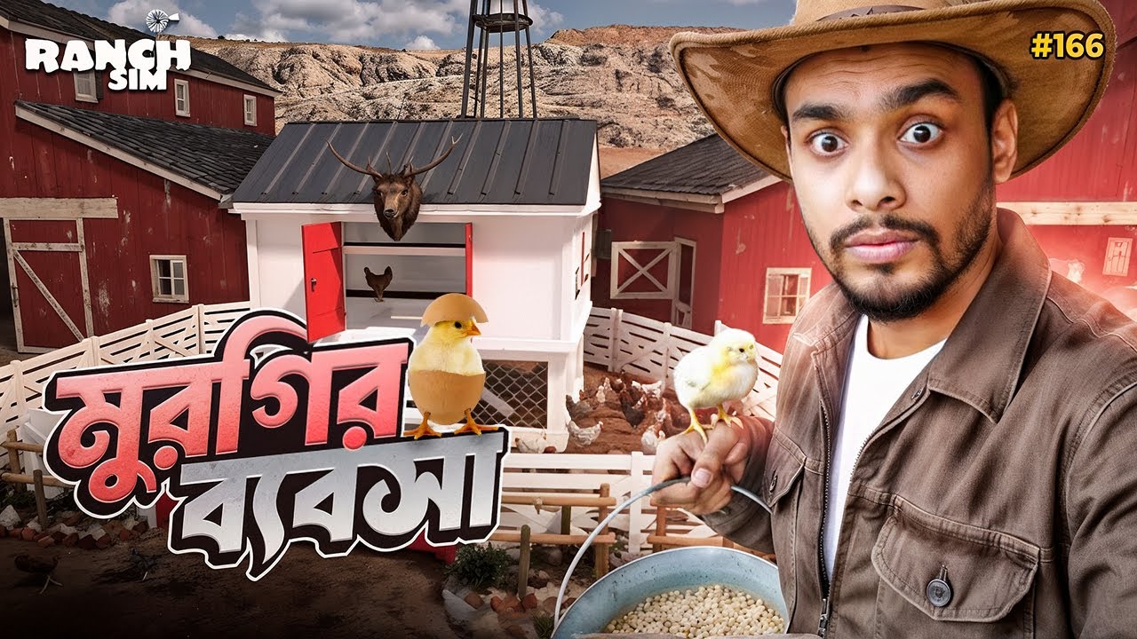 NEW CHICKEN FARM in Ranch Simulator | Bangla Gameplay #166 Mia vai