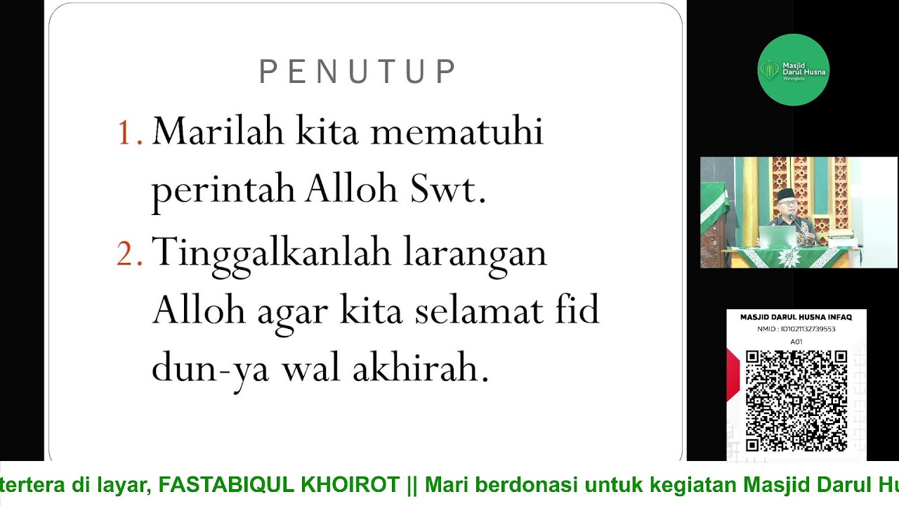 Kajian Tematik Subuh 29 Ramadhan 1447 H