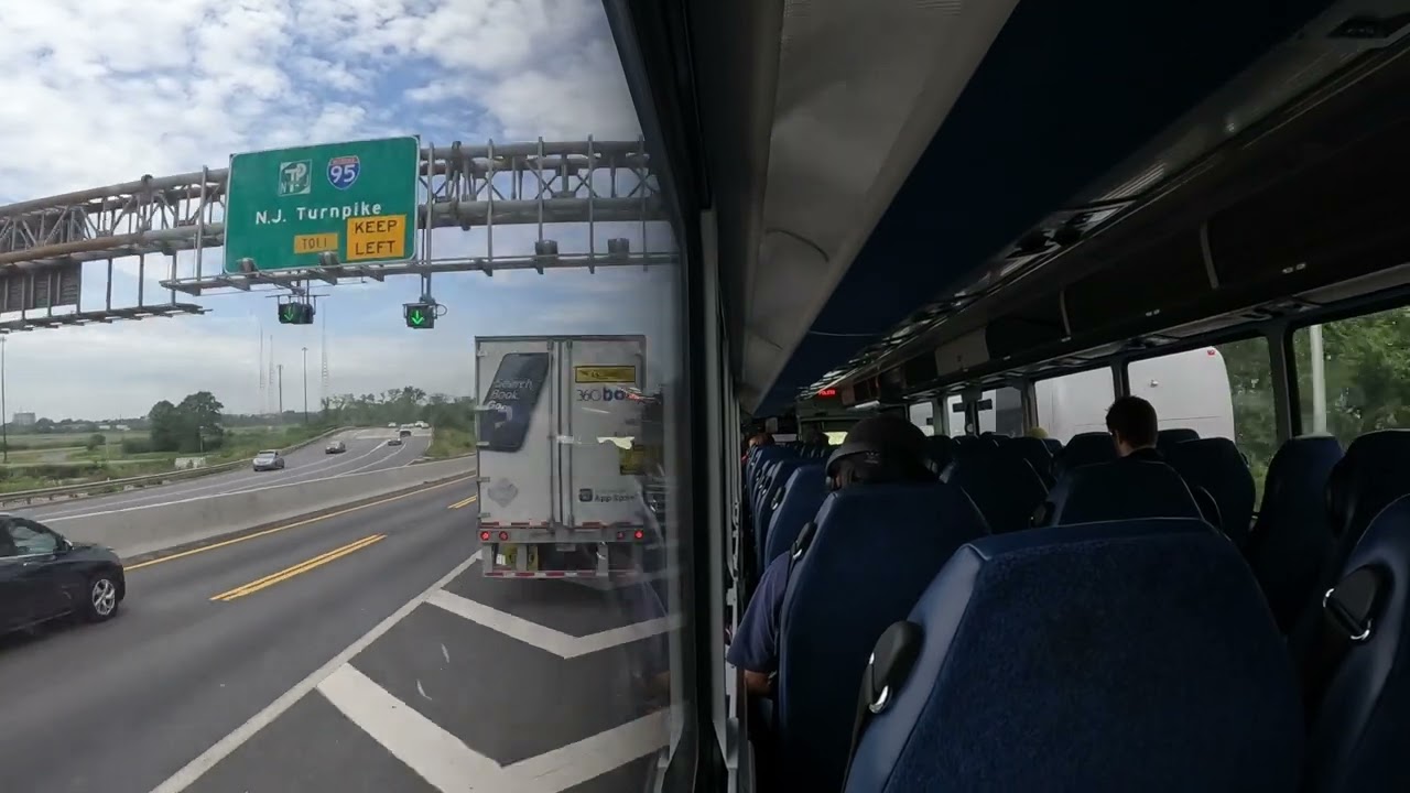 On Board Ride: New Jersey Transit 2020 MCI D4500CT #20044 on the 192 line to Clifton