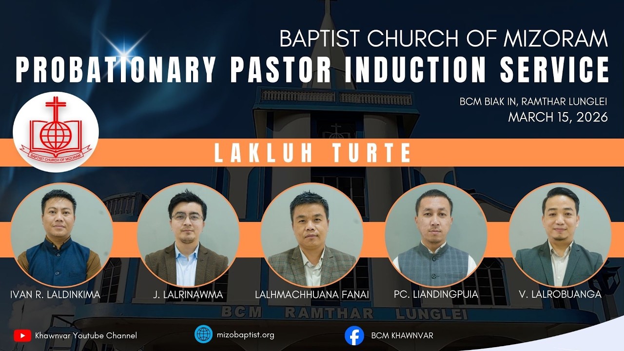 Probationary Pastor Induction Service 2026