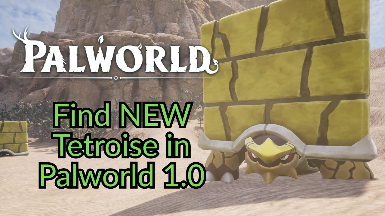Где найти нового пала Тетроис | Гайд по Palworld 1.0