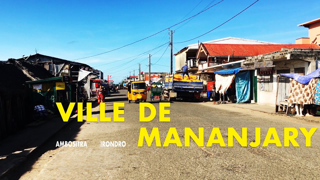 VILLE DE MANANJARY - MADAGASCAR