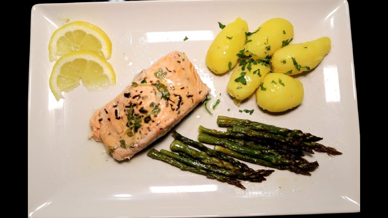 SALMÓN  AL MICROONDAS