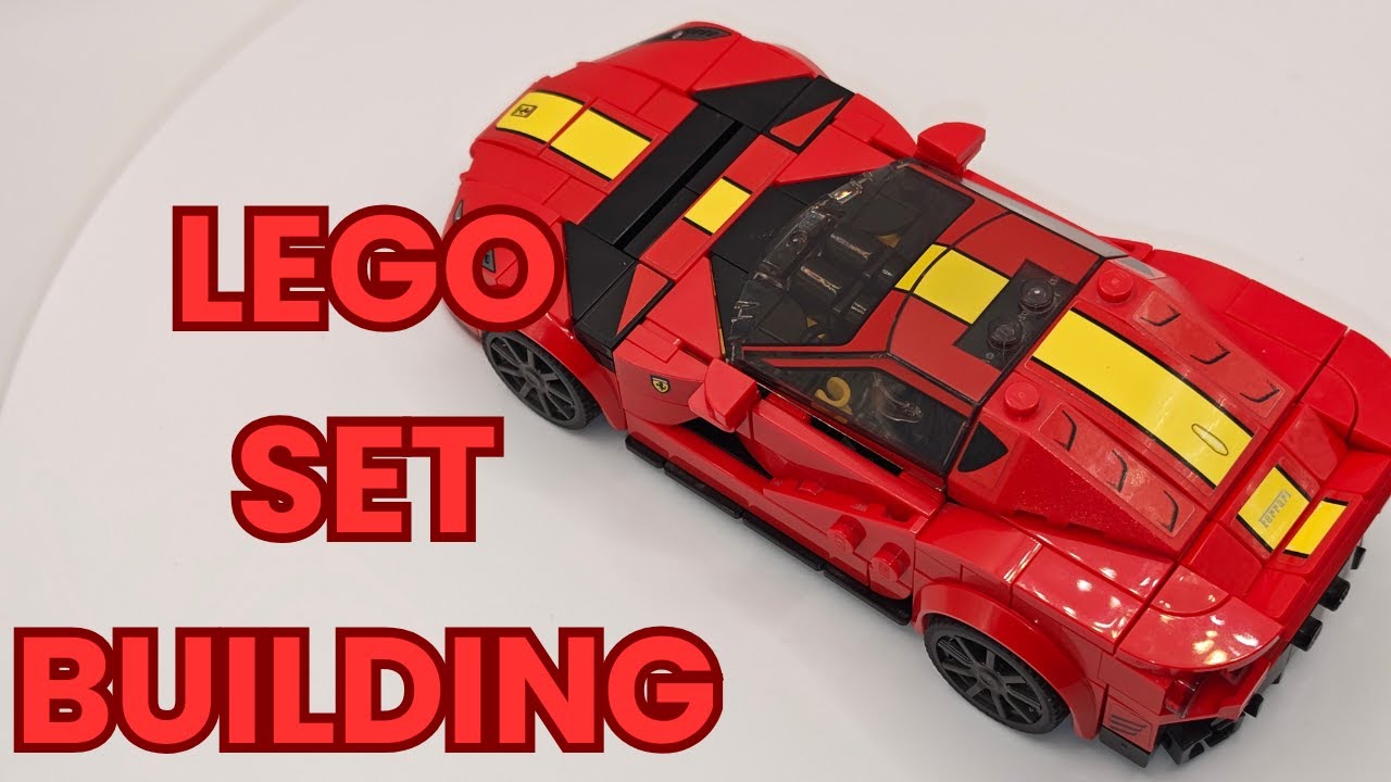 LEGO Speed Champions 76914 Ferrari 812 Competizione - SET BUILDING #lego #ferrari #bricks