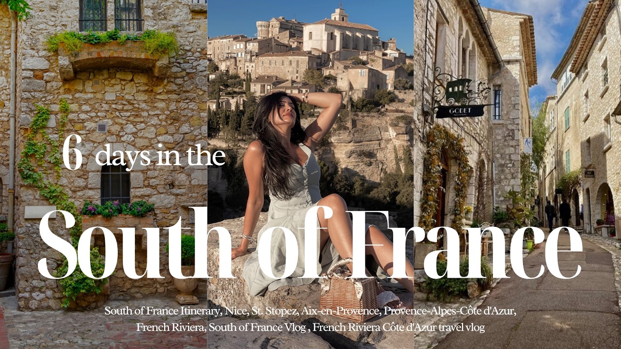 6-Day French Riviera Itinerary | Explore the Best of C&ocirc;te d'Azur! South of France Travel vlog | SARV