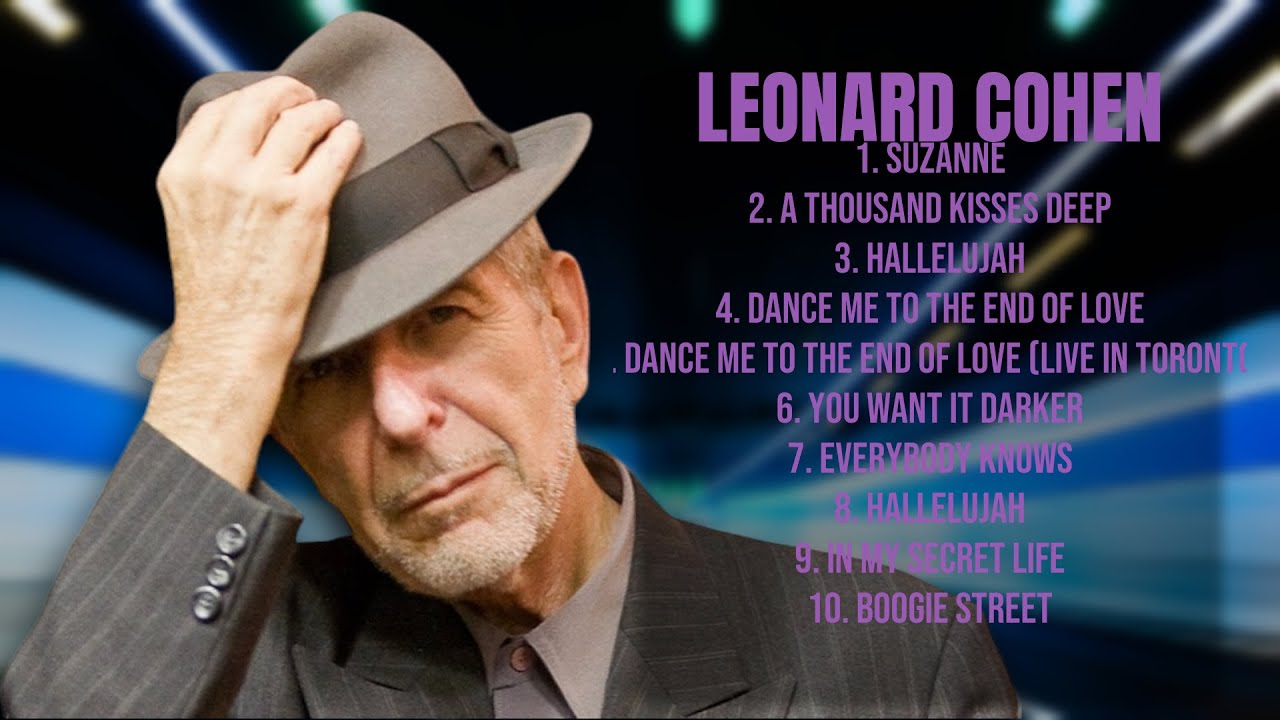 Leonard Cohen-Essential hits anthology-Top-Ranked Songs Compilation-Esteemed