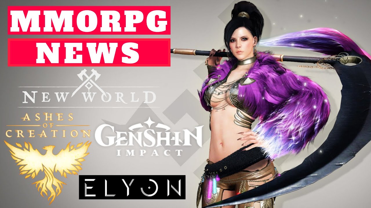 MMORPG NEWS 2020/10/25 - Elyon, Blue Protocol, Bless Unleashed, Aion, Ashes Of Creation, New World