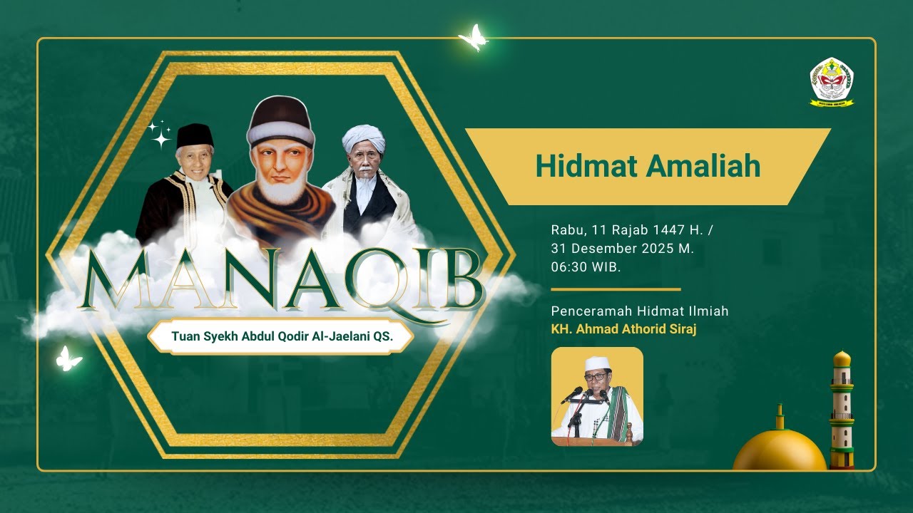 Manaqib Bulan Rajab 1447 H.