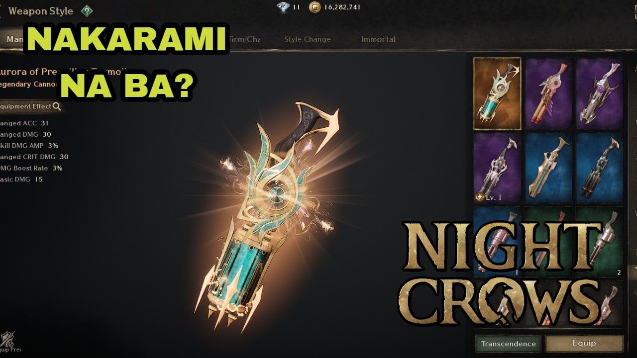 NIGHTCROWS- Double Legend na ba sa boosting?