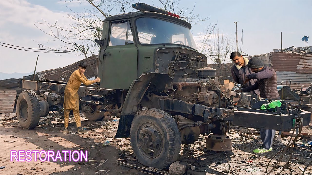 CHEAP Military Truck 70 Years Old Rusty to 2025 Model || Complete Restoration