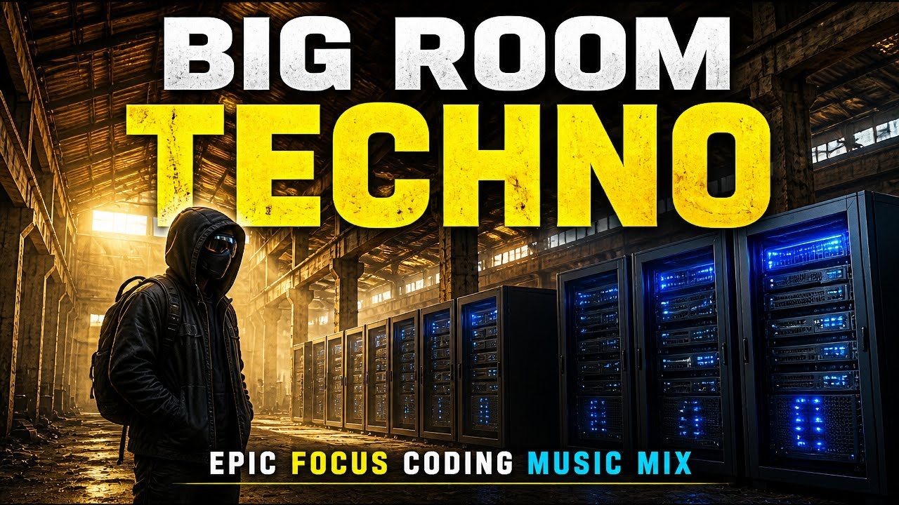1.5 hours of Big Room Techno for Massive Compiles & Infrastructure