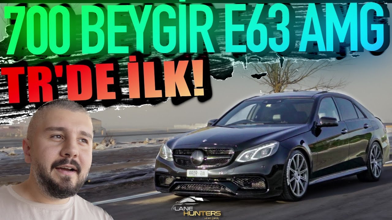 700 BEYGİR E63 AMG❗️🚀 | SESİYLE CAM KIRAN ARABA OLUR MU❗️❓