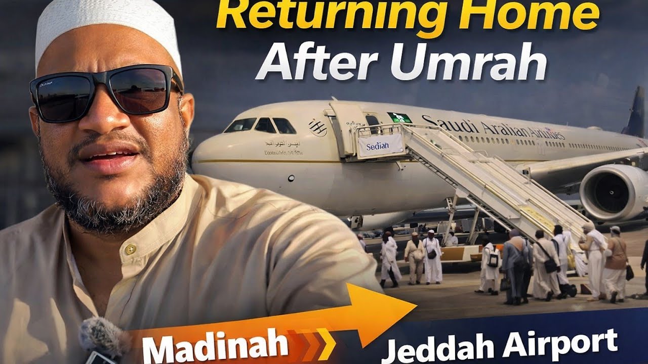 MADINAH TO JEDDAH AIRPORT || RETURNING HOME AFTER UMRAH || NAVEED TRIPS