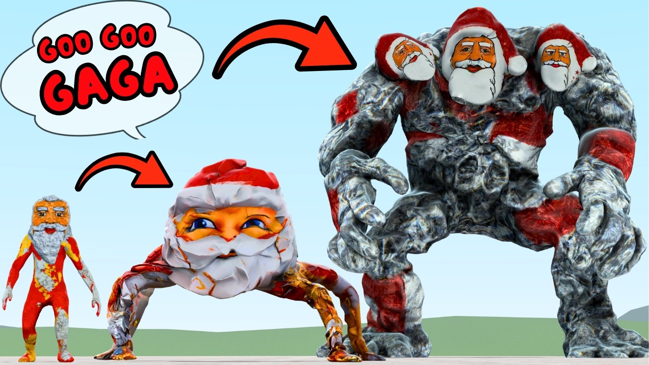 NEW EVOLUTION OF GOO GOO GAGA MEMES BOSS In Garry's Mod
