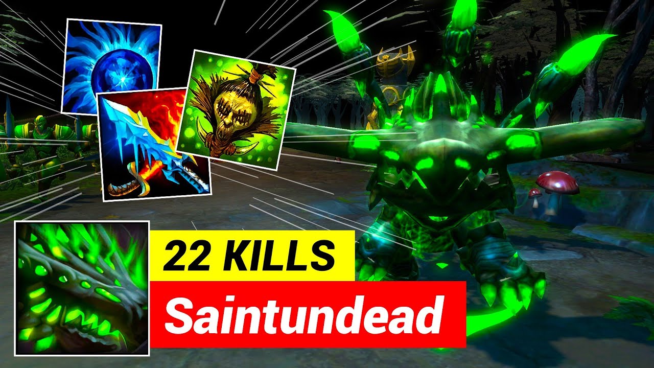 HoN Bushwack Saintundead 1747 MMR MVP